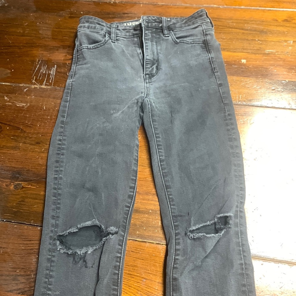 American Eagle ripped jeans